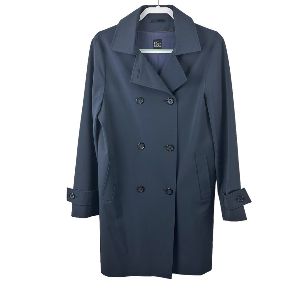 Cinzia Rocca Double Breasted Trench Coat